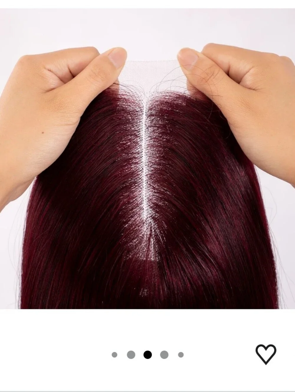 Straight Bob Wig Human Hair 99J Burgundy, 300% Density HD Lace